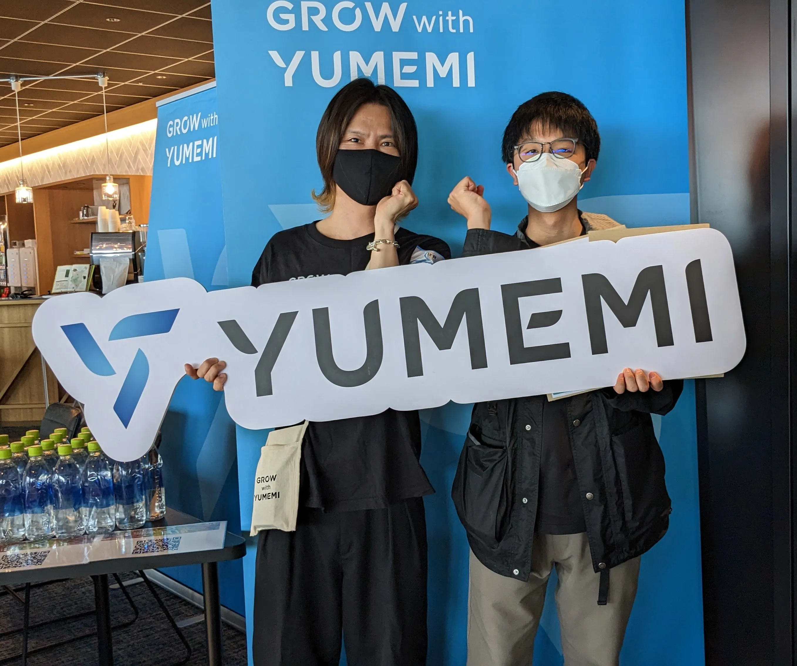 ゆめみの広報さんとの写真